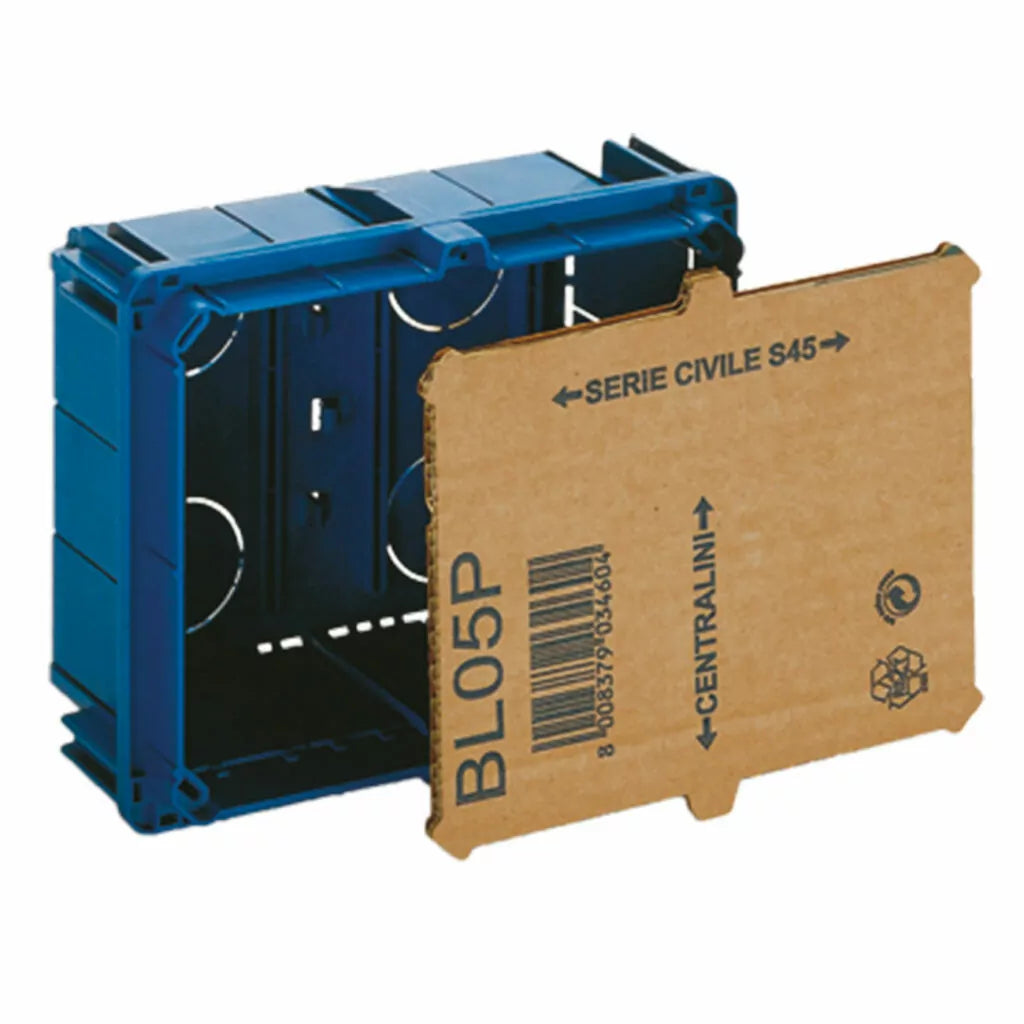 Scatola da incasso multifunzione con paramalta AVE BL05P Scatola da incasso multifunzione con paramalta AVE BL05P